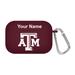 Maroon Texas A&M Aggies Personalized AirPods Pro Case Cover