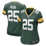 Women's Nike Keisean Nixon Green Bay Packers Player Game Jersey