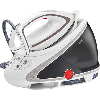 TEFAL Dampfbügelstation "Pro Express Ultimate, 7,7 Bar, 2600 Watt, Kalk-Kollektor", grau (weiß, grau), Dampfbügelstationen, 155 g/Min. Dampfleistung, 500 g/Min. extra Dampfstoß, GV9567, Topseller