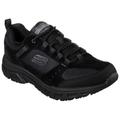 Sneaker SKECHERS "Oak Canyon" Gr. 42, schwarz Herren Schuhe Modernsneaker Sneaker low Stoffschuhe mit Memory Foam-Ausstattung, Freizeitschuh, Halbschuh, Schnürschuh