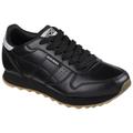 Sneaker SKECHERS "OG 85 - OLD SCHOOL COOL vegan" Gr. 35, schwarz (schwarz, glitzer) Damen Schuhe Sneaker