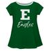 Girls Youth Green Eastern Michigan Eagles A-Line Top
