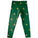 Girls Youth Green Southeastern Louisiana Lions All Over Print Leggings