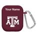 Maroon Texas A&M Aggies Personalized AirPods Case Cover