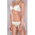 Set: Push-up-BH FAMILY TRENDS Gr. 70, Cup B, weiß Damen BH-Sets BH-Set Dessous Dessous-Set