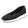 Ballerina LASCANA, Damen, Gr. 43, schwarz, Obermaterial: 100% Textilmaterial. Futter: 100% Textilmaterial. Decksohle: 100% Textilmaterial. Laufsohle: 100% Synthetik, unifarben, sportlich, Schuhe, Freizeitschuh, Slipper, Halbschuh, Sneaker Slip-In,...