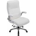 Nova - Chaise de bureau en cuir eco avec des accoudoirs inclinables chaise ergonomique diverses