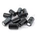 10 Pcs 400V 47uF 105C Radial Lead Electrolytic Capacitor 16mm x 27mm - Black