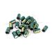 21pcs Radial Aluminium Electrolytic Capacitor 16V 3300uF 105C LOW ESR 13 x 21mm - Dark Green,Silver Tone