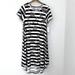 Lularoe Dresses | Black & White Striped Llr Carly | Color: Black/White | Size: S