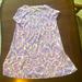 Lilly Pulitzer Dresses | Lilly Pulitzer Kids Tee Shirt Dress! Size L (8-10) Ikat Print | Color: Blue/Purple | Size: Lg