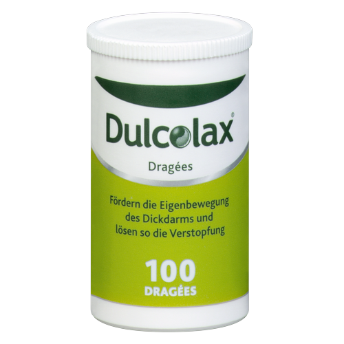 Dulcolax – Dulcolax Dragées 100 Stk. Wirkstoff Bisacodyl planbare Befreiung von Verstopfung Verdauung