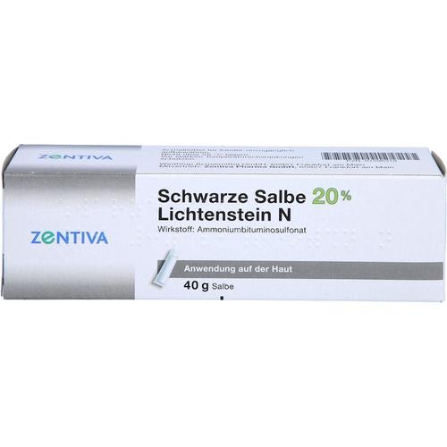 Zentiva Pharma – SCHWARZE SALBE 20% Lichtenstein N Entzündungen 04 kg