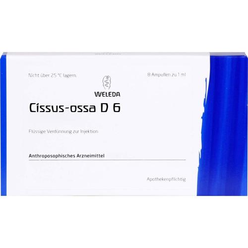 Weleda – CISSUS-OSSA D 6 Ampullen Inkontinenz 008 l