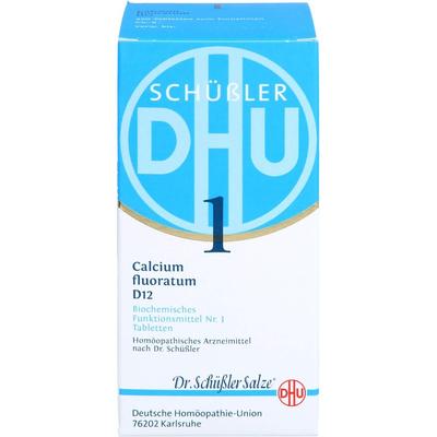 DHU - BIOCHEMIE DHU 1 Calcium fluoratum D 12 Tabletten Zusätzliches Sortiment