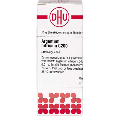 DHU - ARGENTUM NITRICUM C 200 Globuli Zusätzliches Sortiment 01 kg
