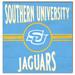 Southern University Jaguars 10'' x Retro Team Sign