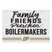 Purdue Boilermakers 24'' x 34'' Friends Family Wall Art