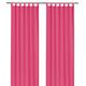 Vorhang WECKBRODT "Vito" Gardinen Gr. 245 cm, Schlaufen, 140 cm, pink (fuchsia) Schlaufen Schlaufenschal, Gardine, blickdicht, Microvelour, Unifarben