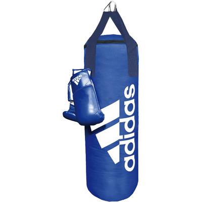 Boxsack ADIDAS PERFORMANCE "Blue Corner Boxing Kit", blau, Boxsäcke, B/H: 30cm x 80cm, B:30cm H:80cm Image