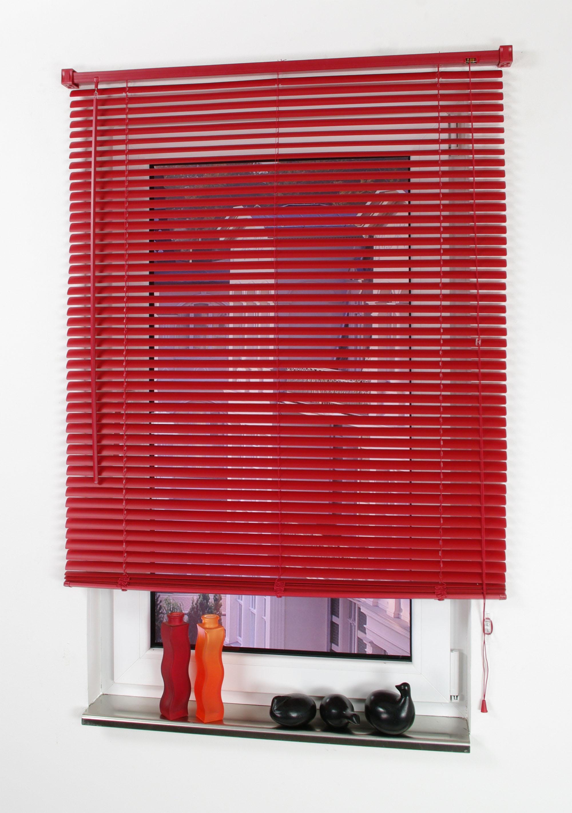 Jalousie LIEDECO Gr. 8, rot, B:50cm H:220cm, Jalousien, Kunststoff Image