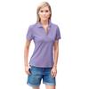 Poloshirt "Poloshirt", Damen, Gr. 38, lila (flieder), 95% Baumwolle, 5% Elasthan, B.C. BEST CONNECTIONS BY HEINE, unifarben, Kurzarm, Shirts