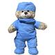 Doctor & Nurse Teddy Bear Plush Toy to Protect and Cuddle at Bedtime by ZZZ Bears (Nurse)