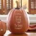 Personalization Mall Count Your Blessings Personalized Pumpkins Resin | 12.5 H x 8 W x 8 D in | Wayfair 14751-L