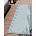 Blue 118 x 31 x 0.4 in Area Rug - Well Woven Fallon Frankie Stripes Hi-Lo Indoor/Outdoor Area Rug | 118 H x 31 W x 0.4 D in | Wayfair FAL-24-2L