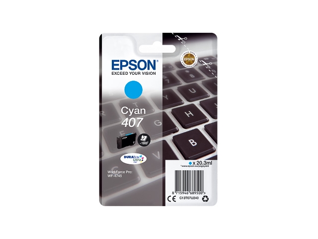 Tinten EPSON C13T07U240 EPSON WF4745DTWF TINTE CYAN Image