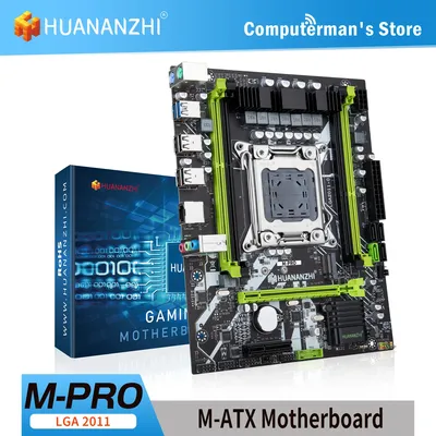 HUANANZBottles-Carte mère X79 M PRO LGA 2011 Intel Xeon E5 LIncome 2011 toutes les séries DDR3