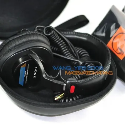 SONY MDR 7506 V6 CD900ST CD700-Boîte rigide et sac de transport poudres sauna téléphone casque