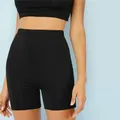 Short taille haute pour femme short de motard sexy short de fitness short de sport décontracté