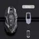 Étui de clé de voiture en alliage de zinc pour Hyundai Elantra ightKona Santa Fe Veloster Smart