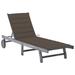 vidaXL Patio Lounge Chair Sunbed Sunlounger with Cushion Solid Acacia Wood