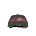 Logo Cotton Baseball Cap - Green - DSquared² Hats