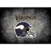 Minnesota Vikings Imperial 7'8'' x 10'9'' Distressed Rug