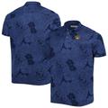 Men's Tommy Bahama Navy Milwaukee Brewers Big & Tall Miramar Blooms Polo