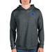 Men's Antigua Heathered Charcoal North Georgia Nighthawks Absolute Pullover Hoodie