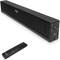 XORO HSB 50 V2 TV Soundbar 25 Watt Leistung, Bluetooth Lautsprecher, USB Mediaplayer, Line IN, Optischer & Koaxialer Audioeingang, Wandmontage möglic