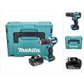 Makita - dhp 487 F1J Akku Schlagbohrschrauber 18 v 40 Nm Brushless + 1x Akku 3,0 Ah + Makpac - ohne