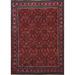 Vegetable Dye Bidjar Antique Persian Area Rug Handmade Wool Carpet - 3'8" x 5'0"