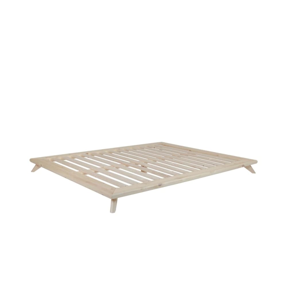 Lit futon en pin massif sommier inclus