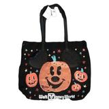 Disney Bags | Halloween Disney Mickey Mouse Tote Bag Nwt | Color: Black/Orange | Size: Os