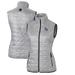 Women's Cutter & Buck Gray Tampa Bay Rays Rainier PrimaLoft Eco Full-Zip Puffer Vest