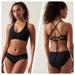 Athleta Swim | Athleta Triangle Bikini Top D-Dd // Black | Color: Black | Size: Various