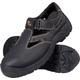 Ogrifox OX-SLX-S-SB Arbeitsschuhe Herren, Damen | Sandale | Sicherheitsschuhe | Safety Shoes | ISO EN20345 | Schwarz-Gold | Größe 45