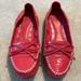Coach Shoes | Coach Junie Crinkle Patent Leather Shoes | Color: Pink | Size: 7.5