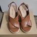 American Eagle Outfitters Shoes | American Eagle Wedge Sandals | Color: Brown | Size: 7