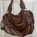 Jessica Simpson Bags | Jessica Simpson Shoulder Handbag Purse Crocodile Print Brown | Color: Brown | Size: Os